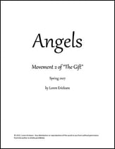 Angels SATB Vocal Score cover